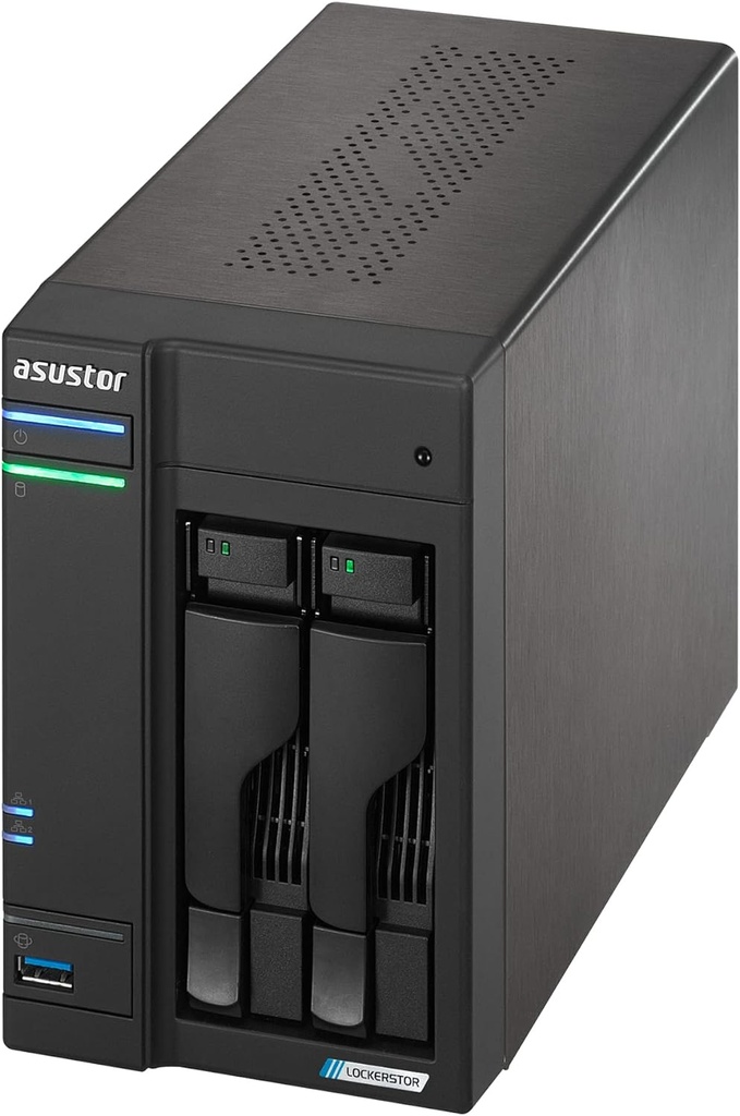 外付けハードディスク・ドライブ ASUSTOR AS6702T Amazon.com: Asustor Lockerstor 2 Gen2 AS6702T - 2 Bay NAS